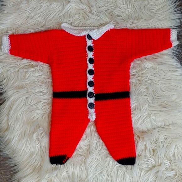 Other - Hand made Santa Outfit newborn